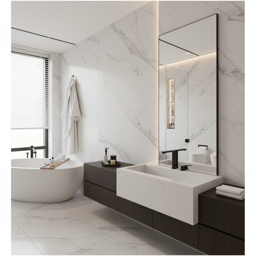 PVC Shower Wall Panels vs Ceramic Tiles: Which Is Better for Commercial Bathrooms?