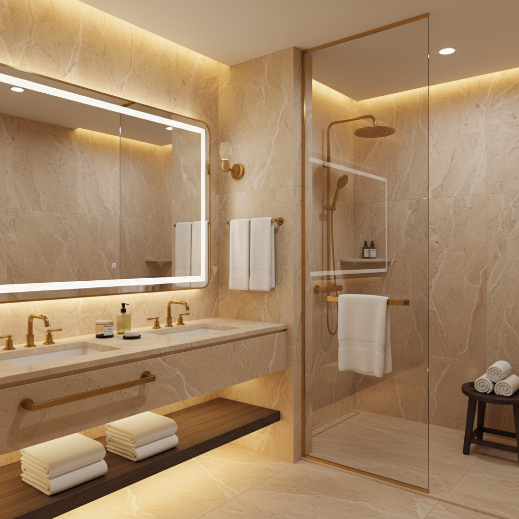 Hotel Bathroom Wall Panel Manufacturer - Waterproof + Wholesale