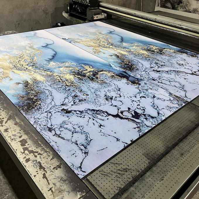 High Glossy PVC Marble Board UV Marble Sheet Laminated Board For Wall Decoration 1220×2440 / 1220×2800 / 1220×2900mm (Multiple Size Options)