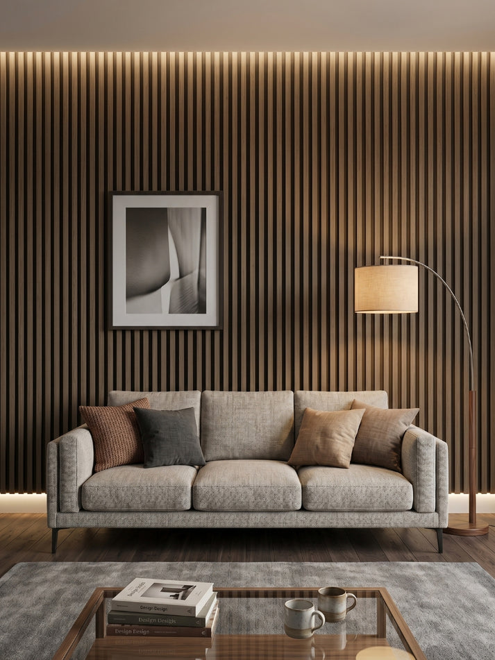 WPC Fluted Wall Panel 10mm 159x2900mm - Interior Slat Cladding