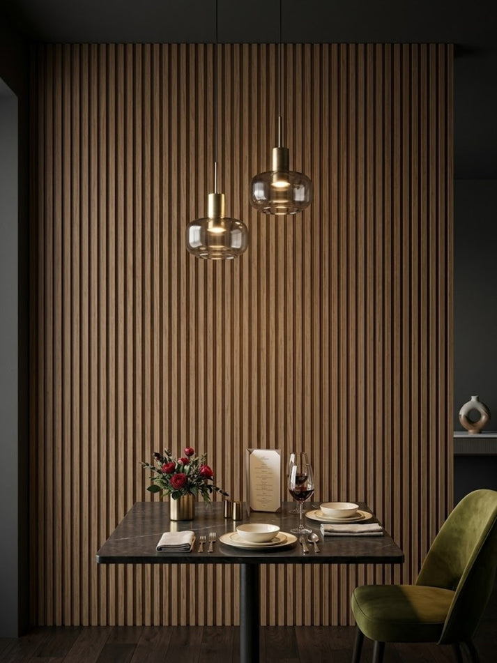 WPC Fluted Wall Panel 10mm 159x2900mm - Interior Slat Cladding