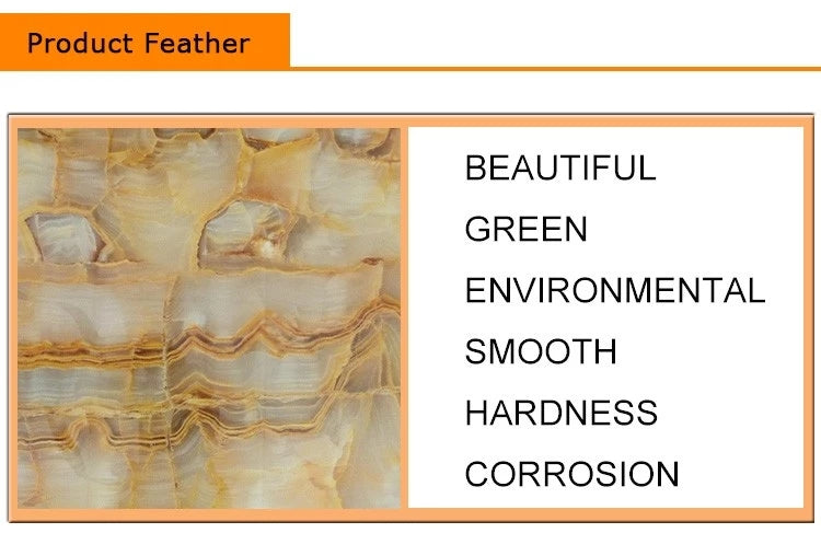 Feuille de marbre en PVC sans pollution 1220×2440mm 2–5mm