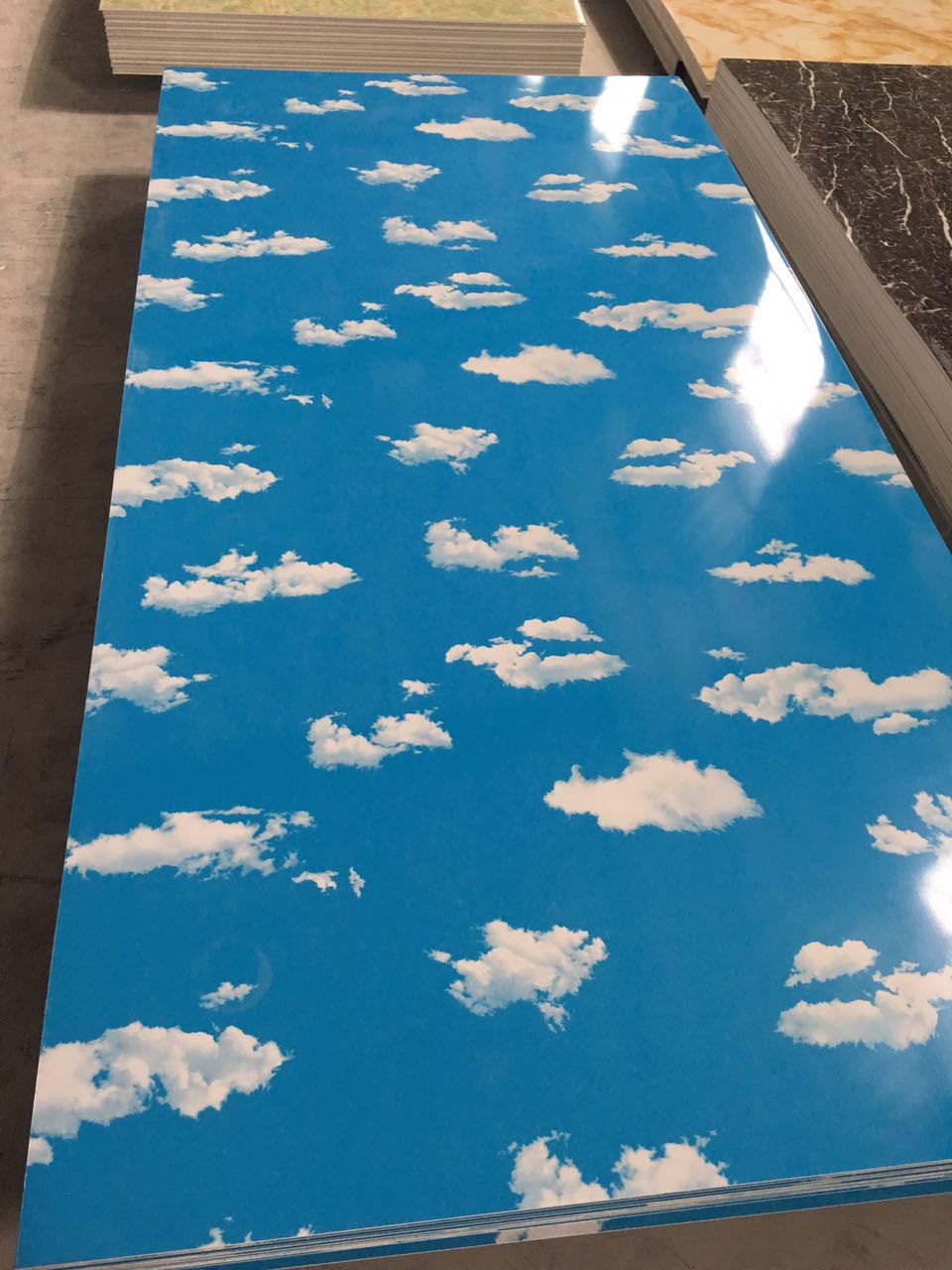 Waterproof  Wall Decor PVC Sheet Marble Design-1220×2440mm 1220×2800mm