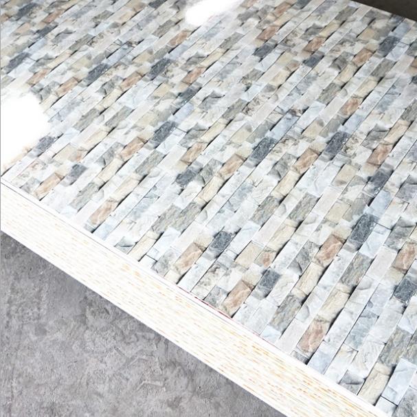 Lámina de PVC para decoración de paredes impermeable diseño mármol - 1220×2440mm 1220×2800mm