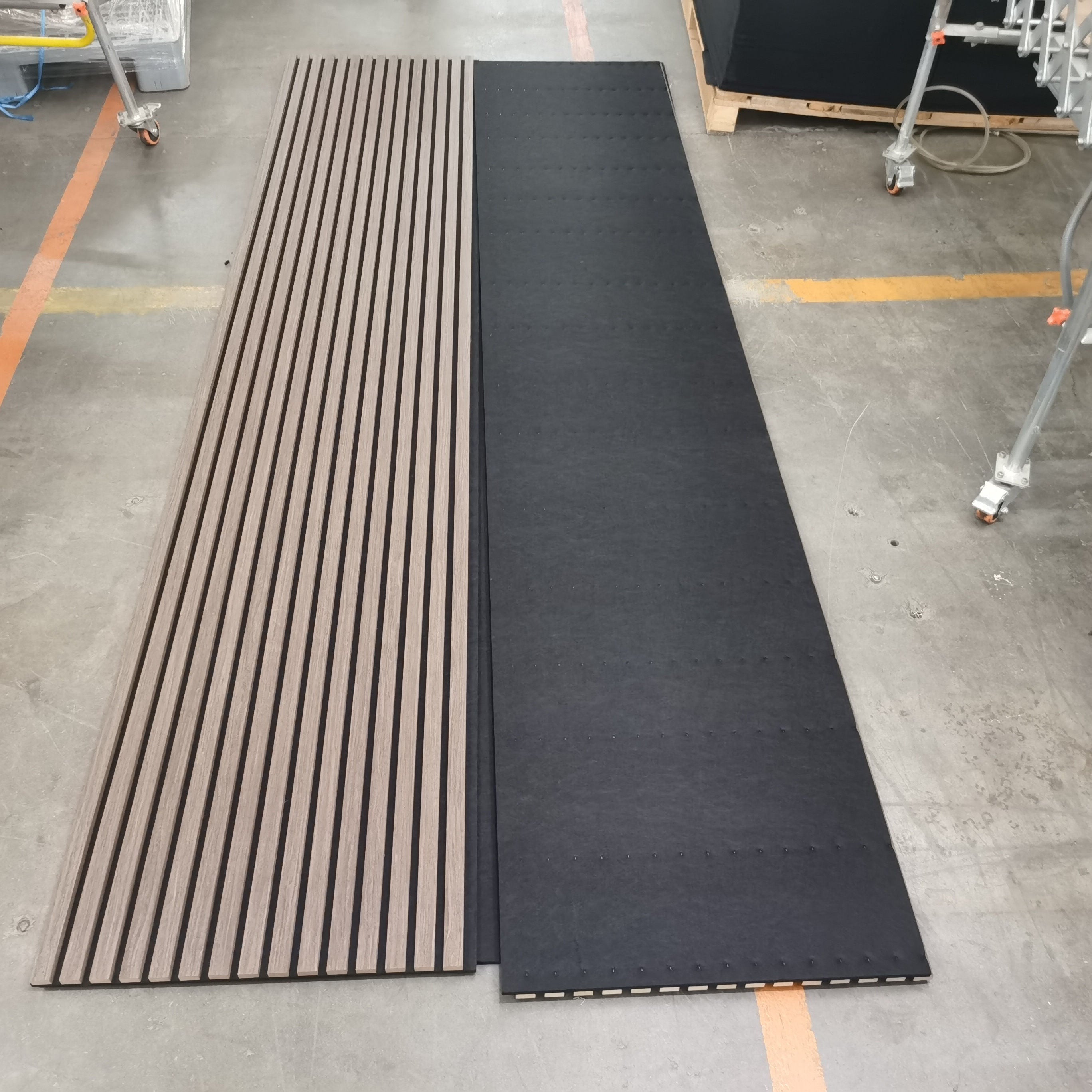 Panel Acústico de Madera de Alta Calidad de 4×8 pies, Tablero Absorbente de Sonido - 21 mm