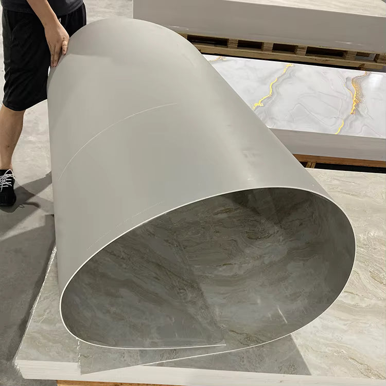 Tablero UV de PVC tipo mármol 1220×2440 mm 2–6 mm