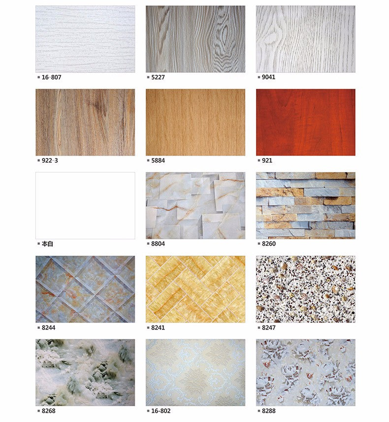 Feuille de marbre en PVC sans pollution 1220×2440mm 2–5mm