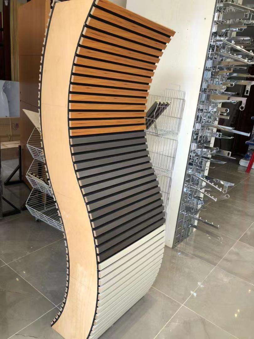 Panneau acoustique mural intérieur en MDF, placage bois insonorisé - 21×600mm