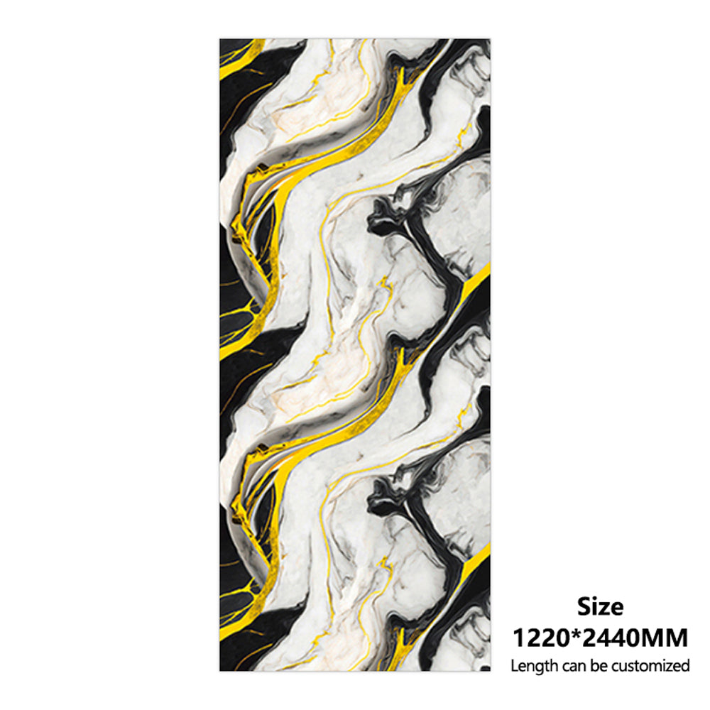 Lámina de PVC UV Mármol 4x8 pies Vena Dorada Lujo - Pared de Ducha de Lujo