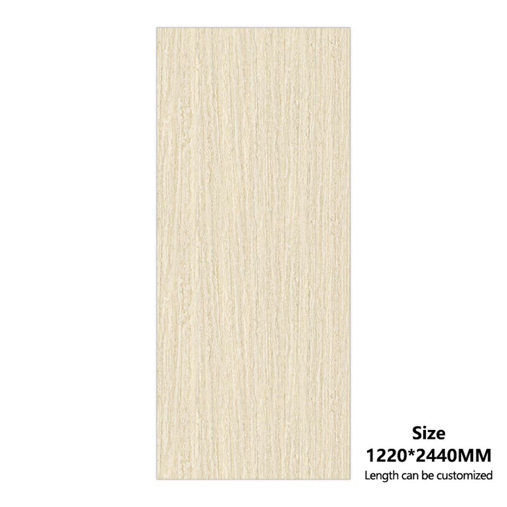 Lámina de PVC UV con Veta de Madera de Roble 4x8 pies - Pared Impermeable para Salón