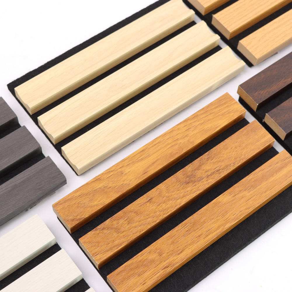 Acoustic Slat Panel Smoked Oak - Luxury Restaurant Hotel Lobby — image 7