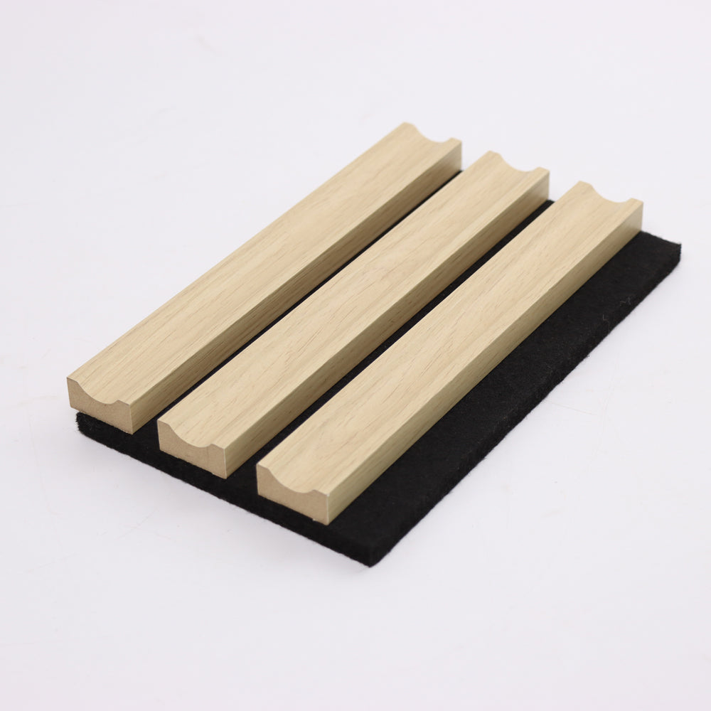 Acoustic Wood Slat Panel 22mm Walnut - Hotel Meeting Room Decor — image 3