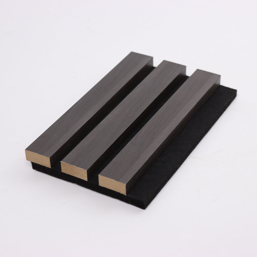 Acoustic Wood Slat Panel 22mm Walnut - Hotel Meeting Room Decor — image 2