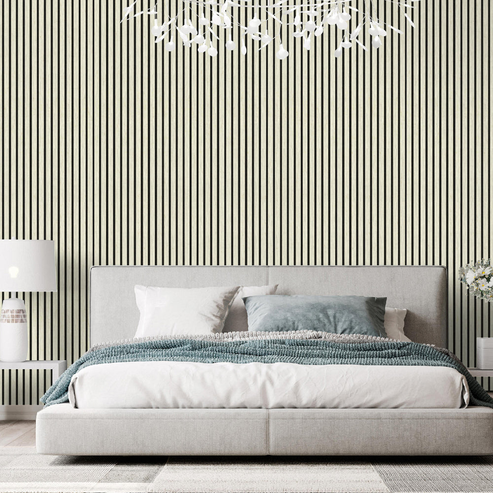 Acoustic Slat Wall Panel 21mm Oak Veneer + PET Felt - 85% NRC — image 5