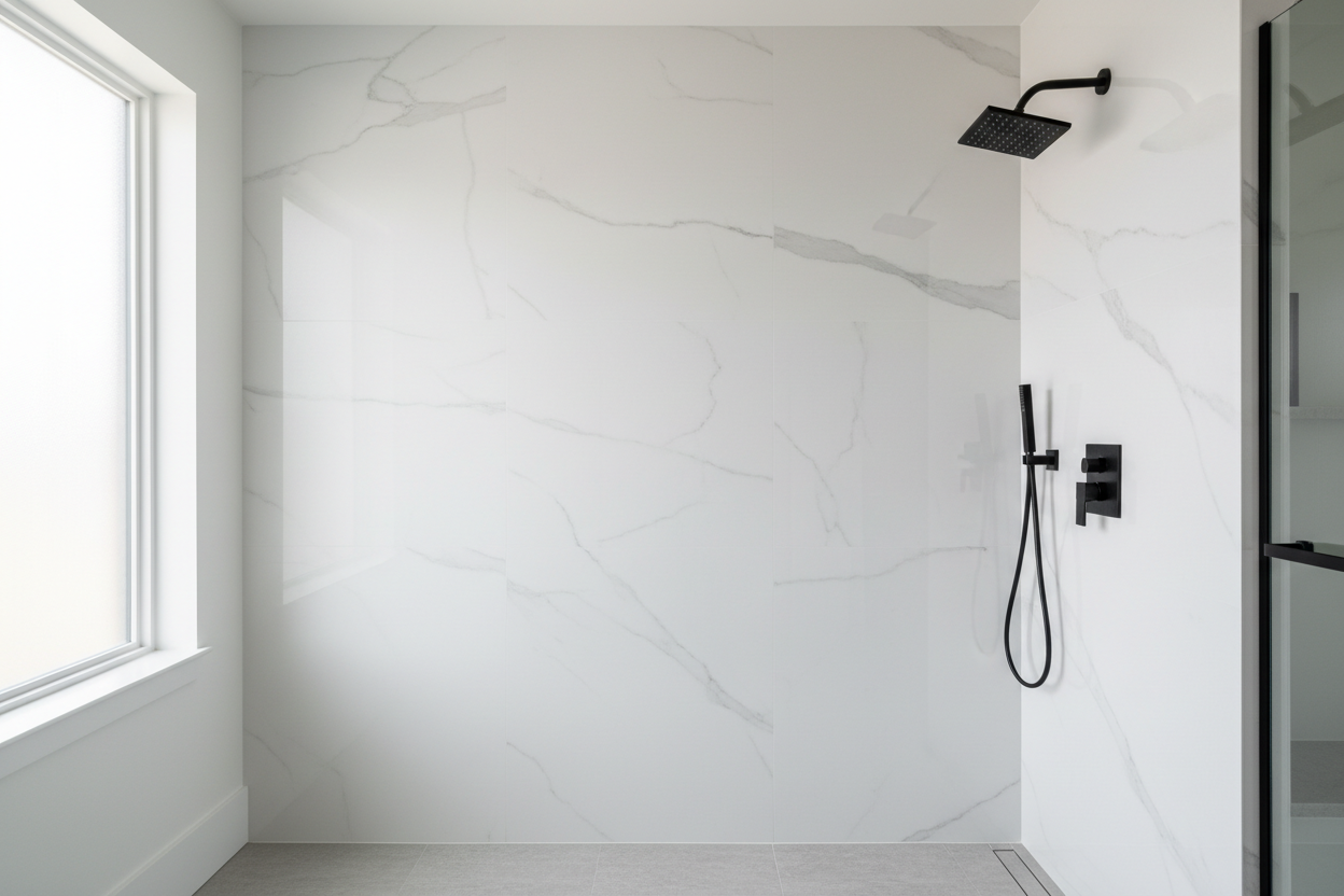 After - Seamless Full-Wall PVC Panel