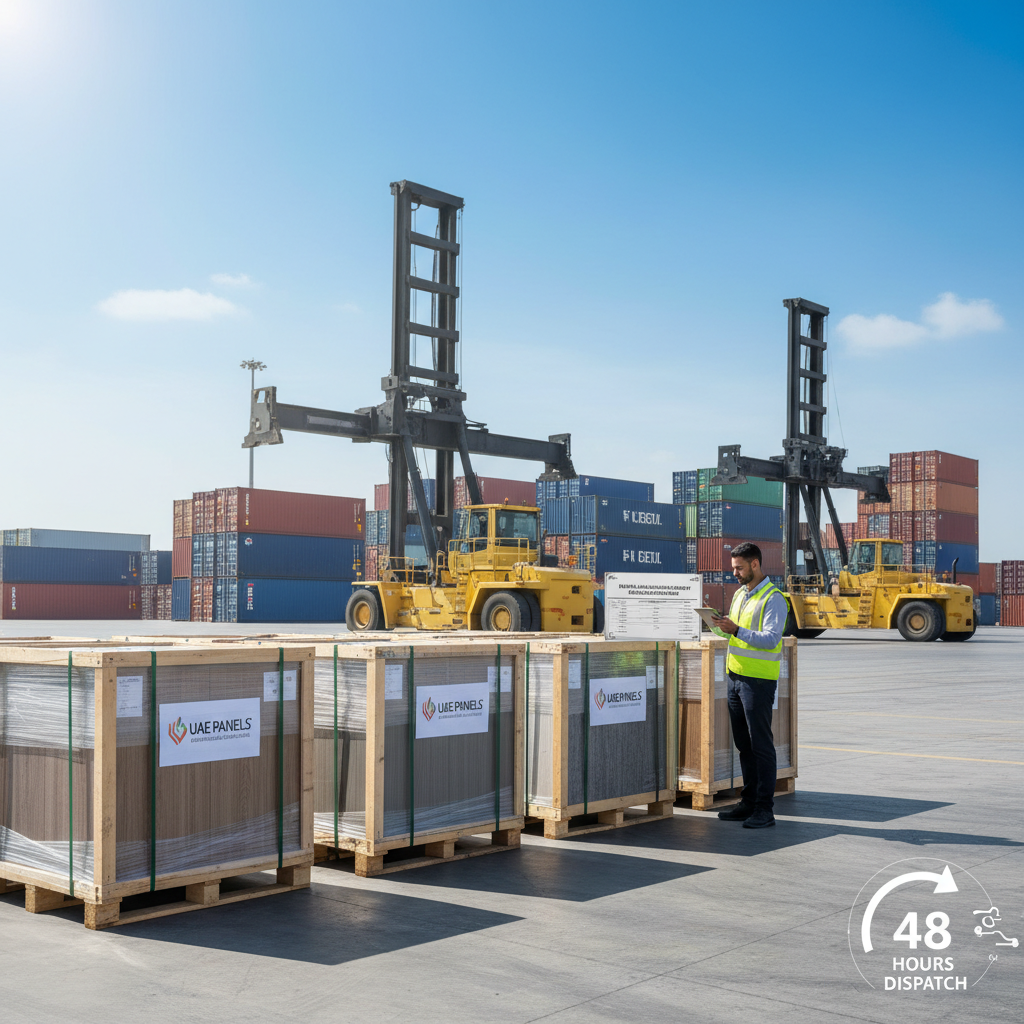 {Sample Support} + Container Shipping to {Jebel Ali}