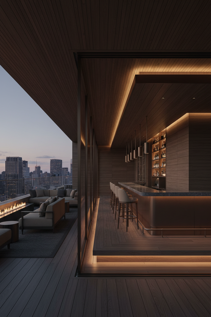 Hotel Rooftop Lounge Lookbook 2:3