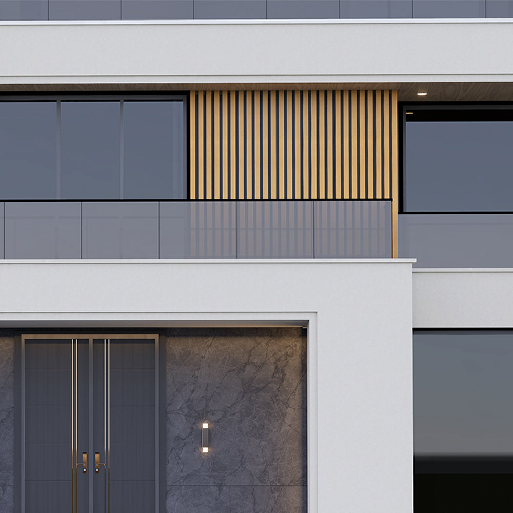Revestimiento de pared WPC para exteriores 26mm x 219mm Coextrusión | Sonsill