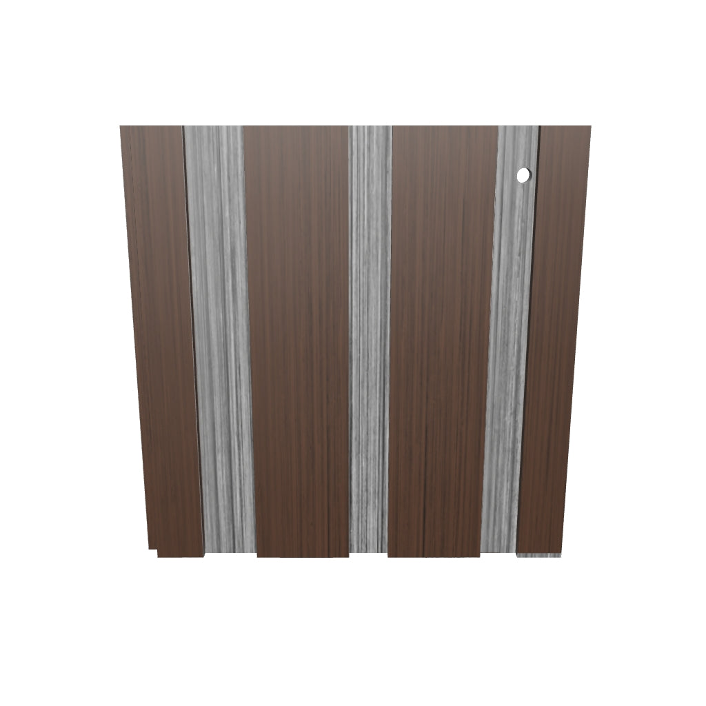 Revestimiento de pared coextruido WPC 219x26mm - Fachada exterior anti-UV