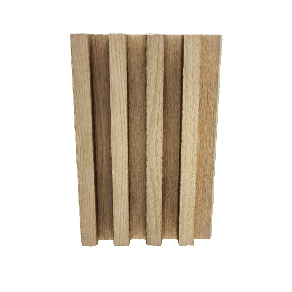 4-Sided Capped WPC Cladding 156x21mm Charcoal - Villa Exterior