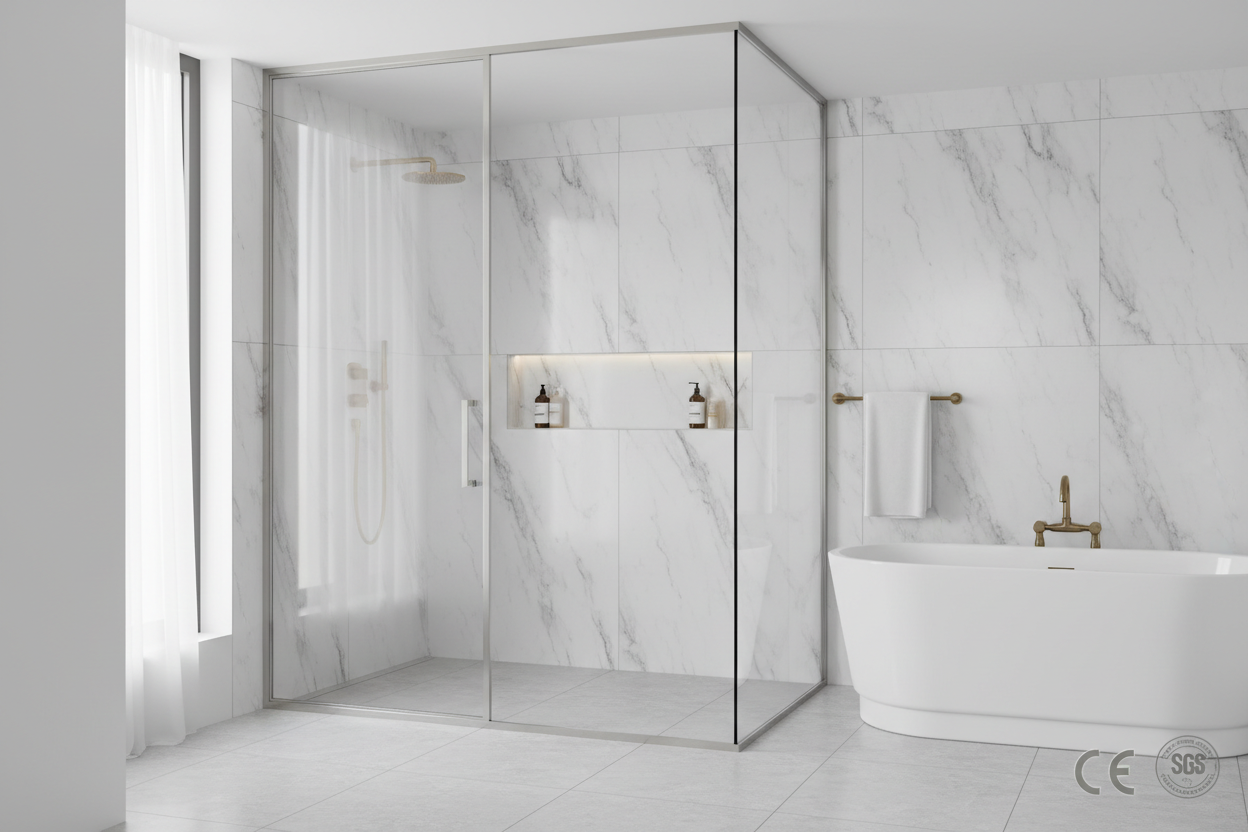 PVC Shower Wall Panels for Hotel & Wholesale Bathrooms