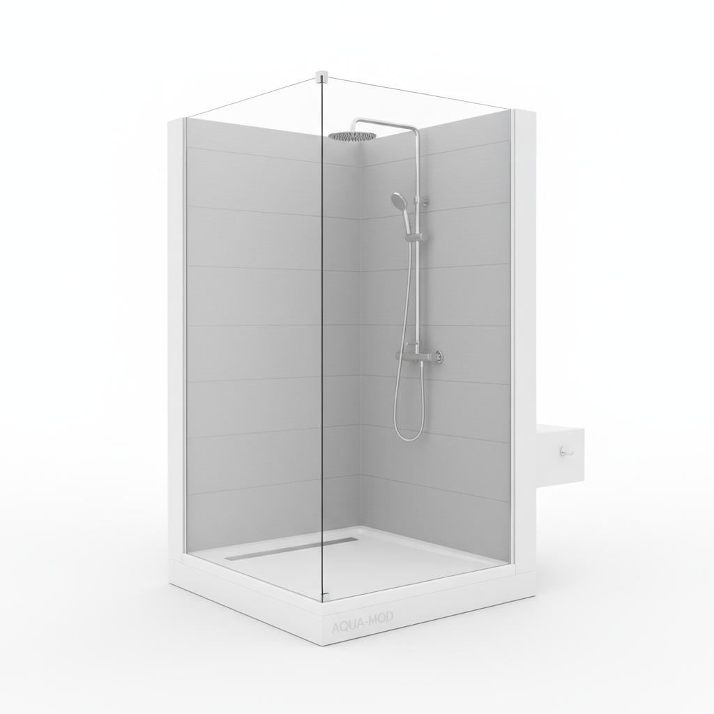 Shower Cubicle Dry-Wet Separation Modules
