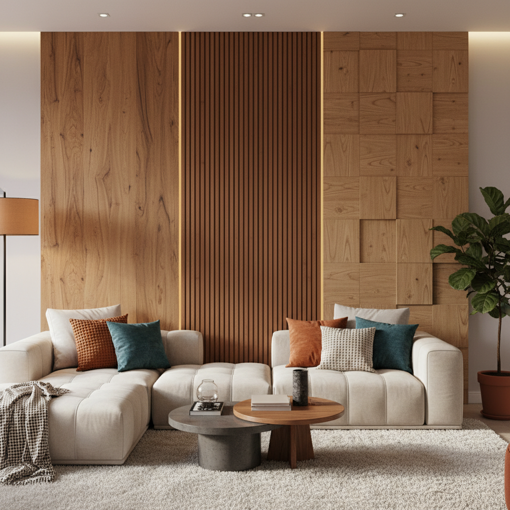 WPC Wall Panel for Home Interiors - Finish Guide & Supply
